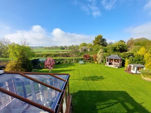 Rear garden and views- click for photo gallery